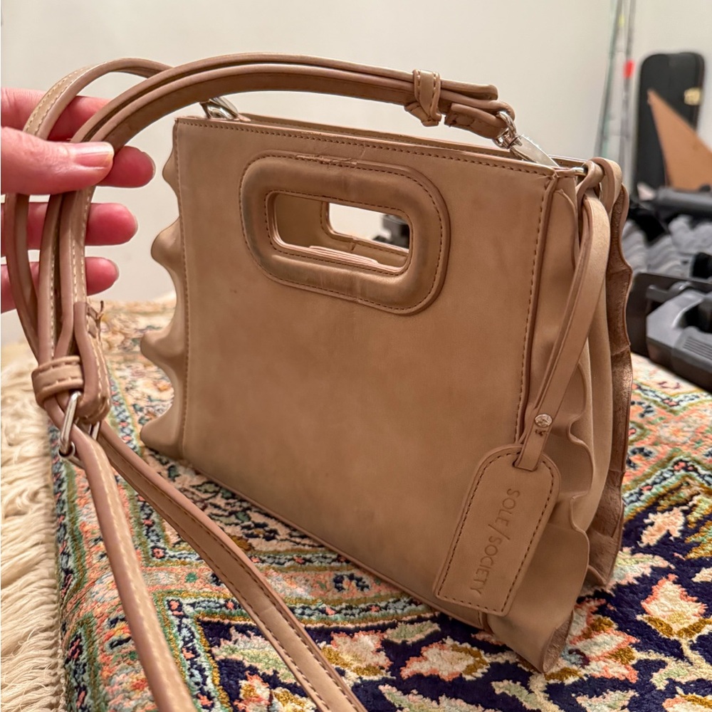Sole Society - Tan women’s crossbody bag